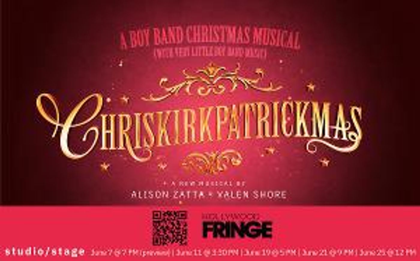 Celebrate CHRISKIRKPATRICKMAS: A BOY BAND CHRISTMAS MUSICAL This June at Hollywood Fringe  Image