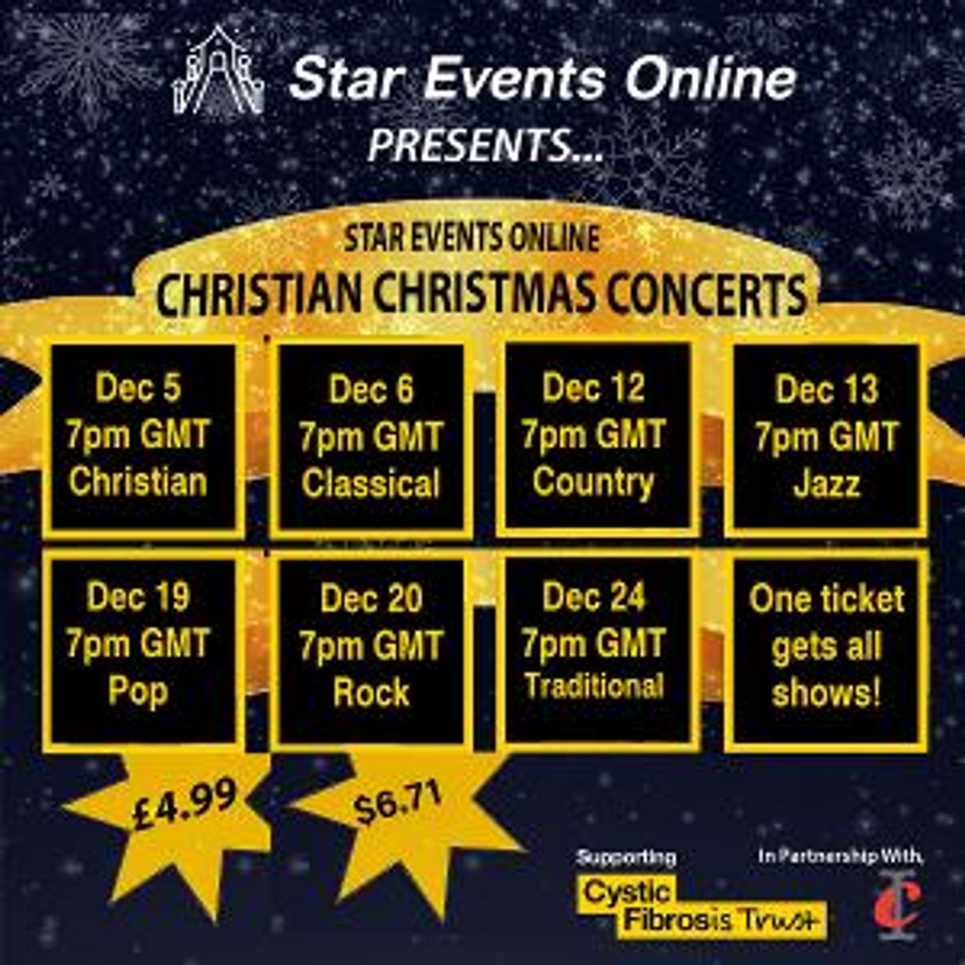 Indie Collaborative Artists To Perform On Indie Star Events Online Holiday Series Of Shows  Image