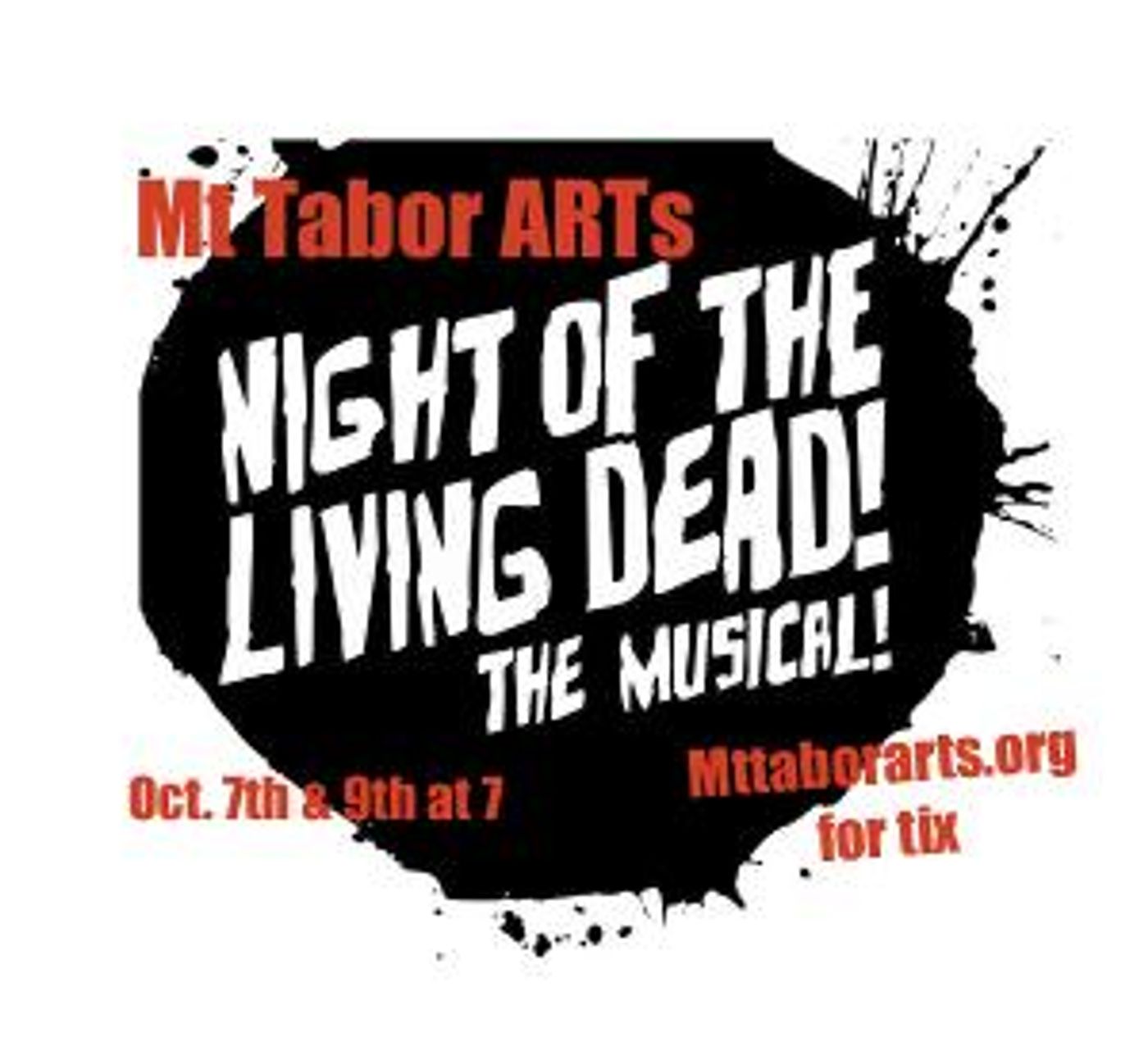 Mt Tabor Arts to Present Jordan Wolfe's NIGHT OF THE LIVING DEAD! THE MUSICAL! in October  Image
