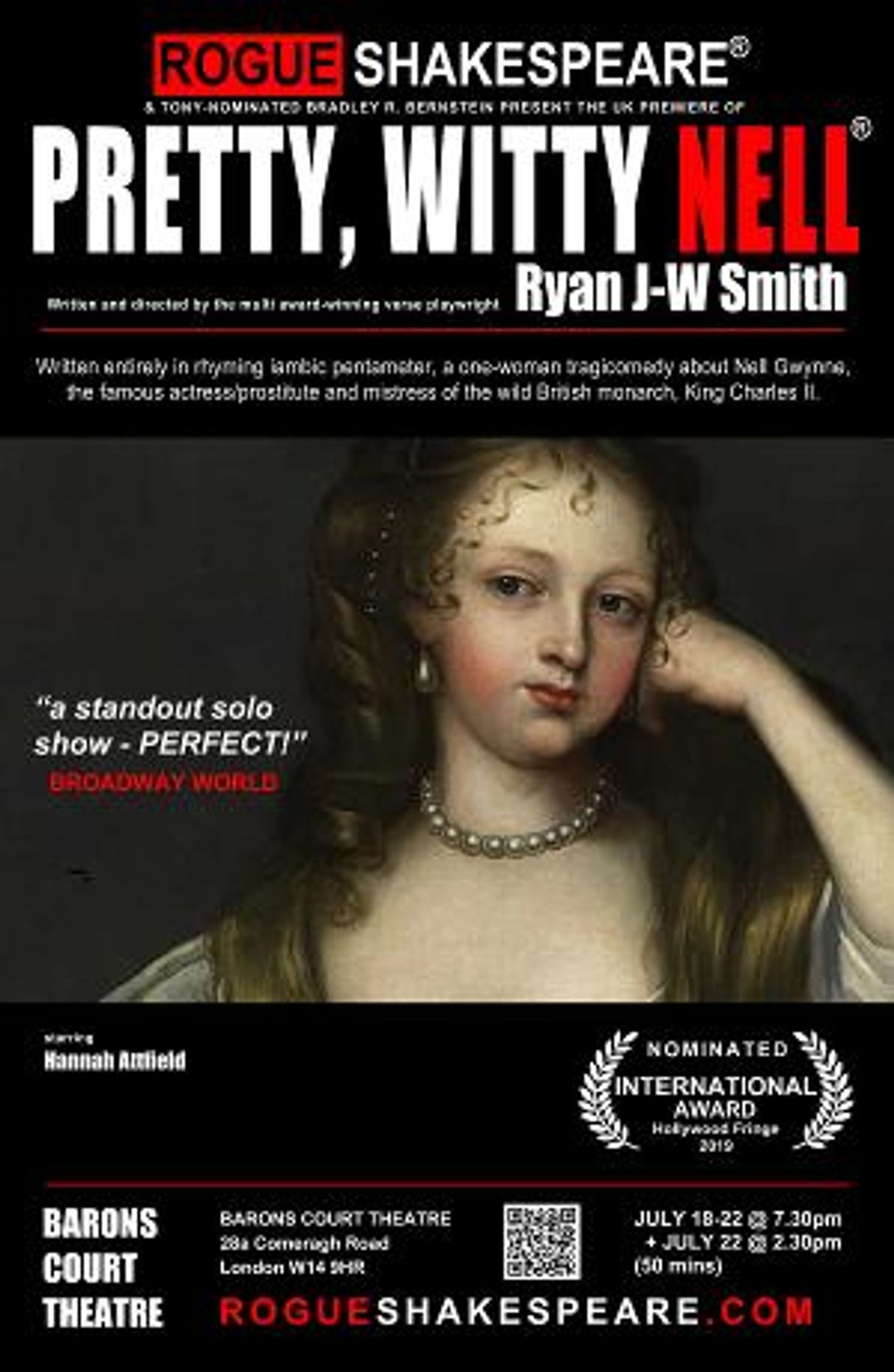 Rogue Shakespeare Comes Home With His PRETTY, WITTY NELL  Image