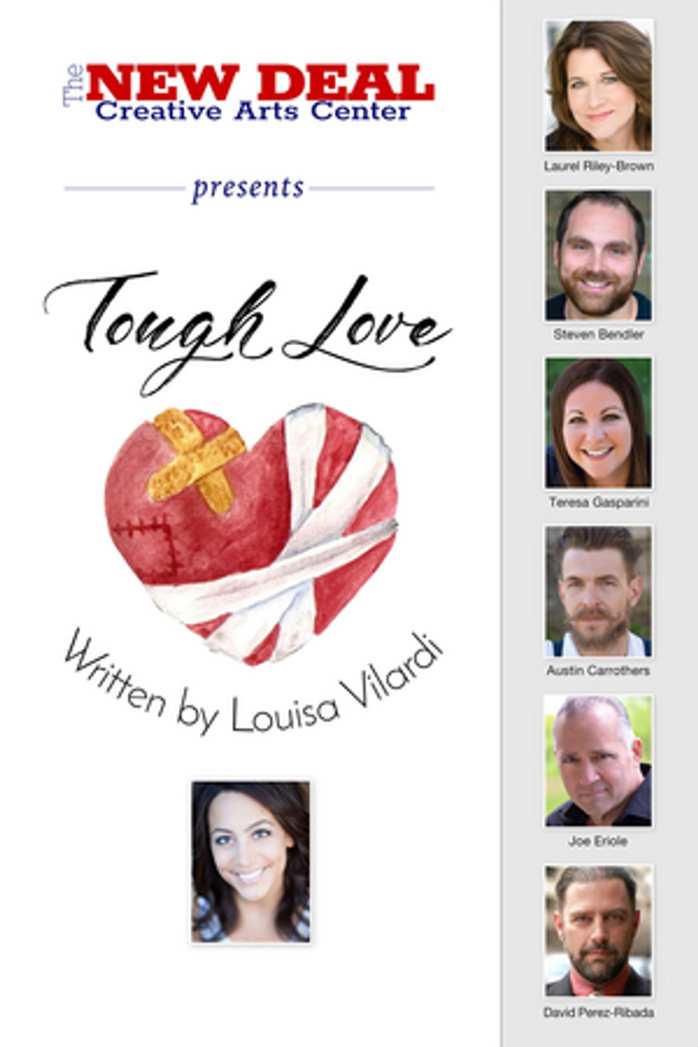 New Deal Creative Arts Center Presents Free Public Reading Of Louisa Vilardi's New Play  Image