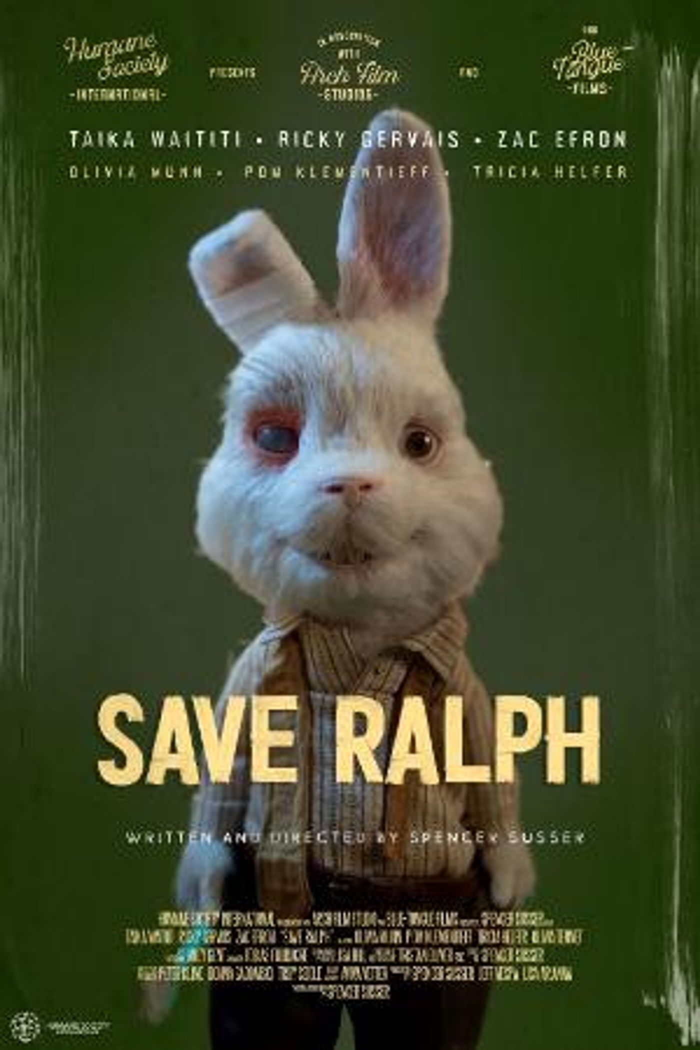 VIDEO: Taika Waititi, Ricky Gervais, Zac Efron, Olivia Munn and More Star In New Humane Society Animated Short Film SAVE RALPH  Image