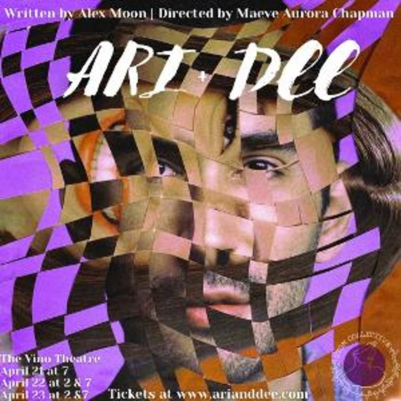 The Dyon Collective Presents: The World Premiere Of ARI + DEE By Alex Moon At The Vino Theatre  Image