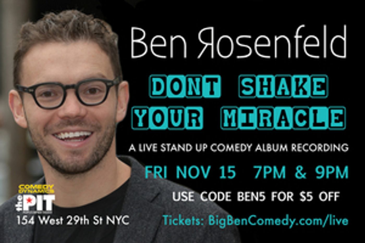 The Russian Optimist Set To Record His 4th Comedy Album  Image