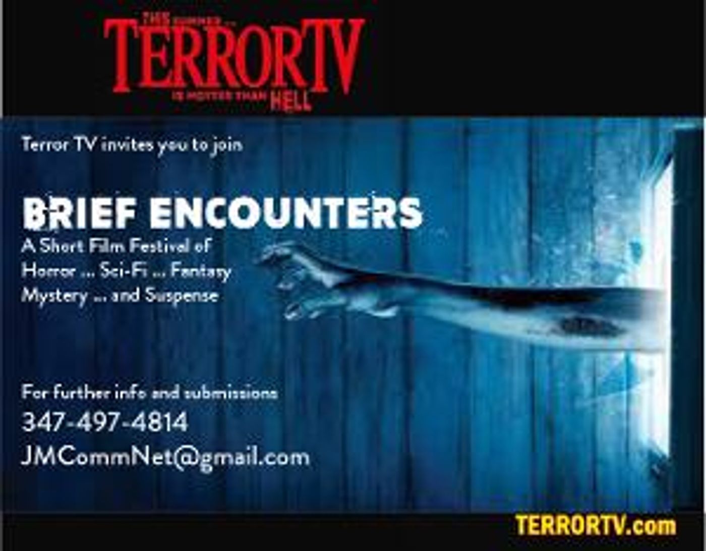 Terror TV Short Film Festival Looking For Entries  Image
