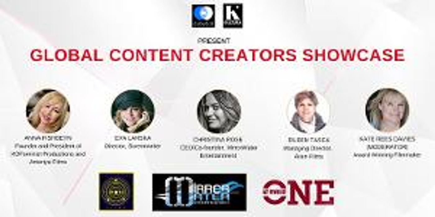 GLOBAL CONTENT CREATORS 2021 Special Virtual Event Featuring All-Female Panel Set For April 13  Image