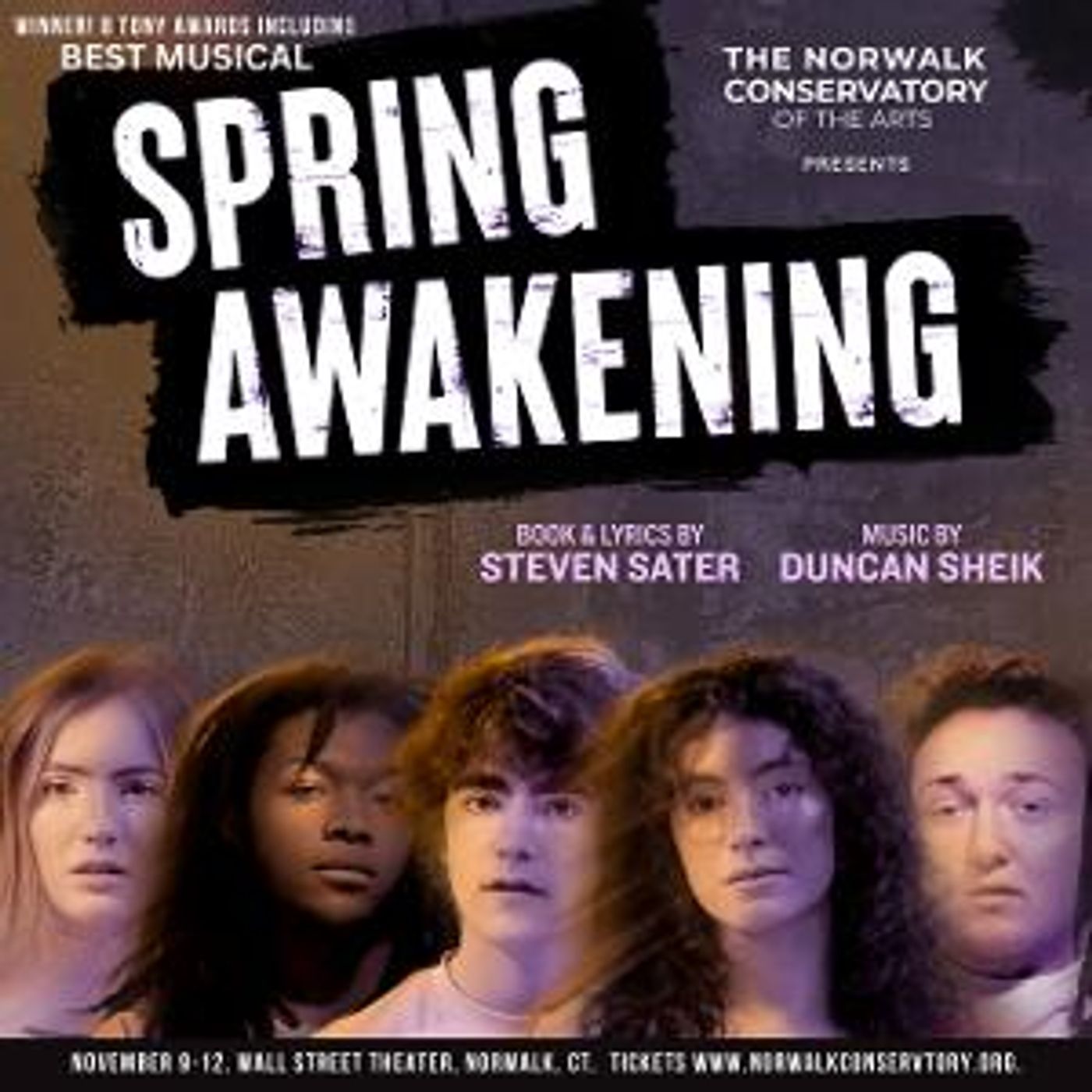 SPRING AWAKENING Comes to The Norwalk Conservatory Of The Arts  Image