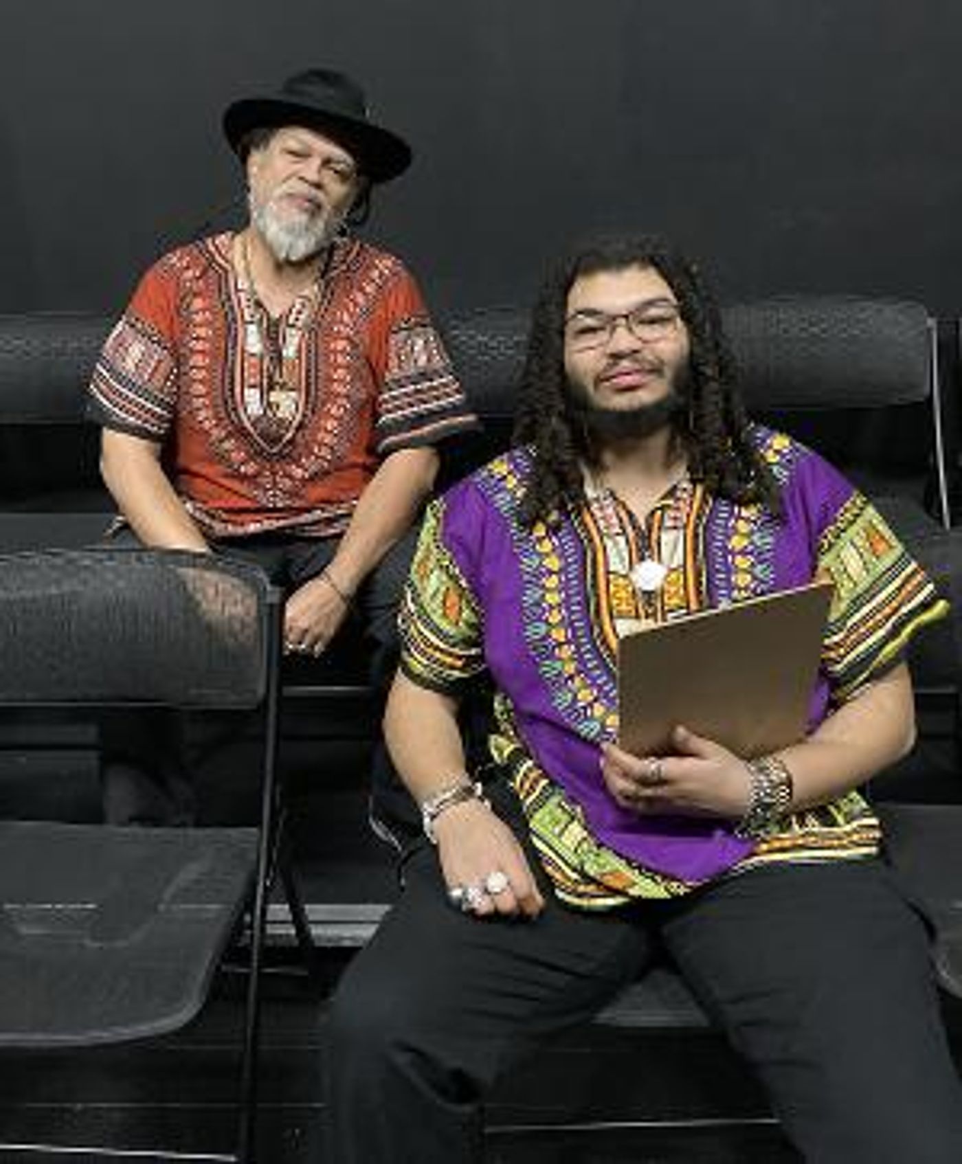A Son Directs His Father In A PARTY IN THE CROSSROADS At Cotuit Center for the Arts This April  Image