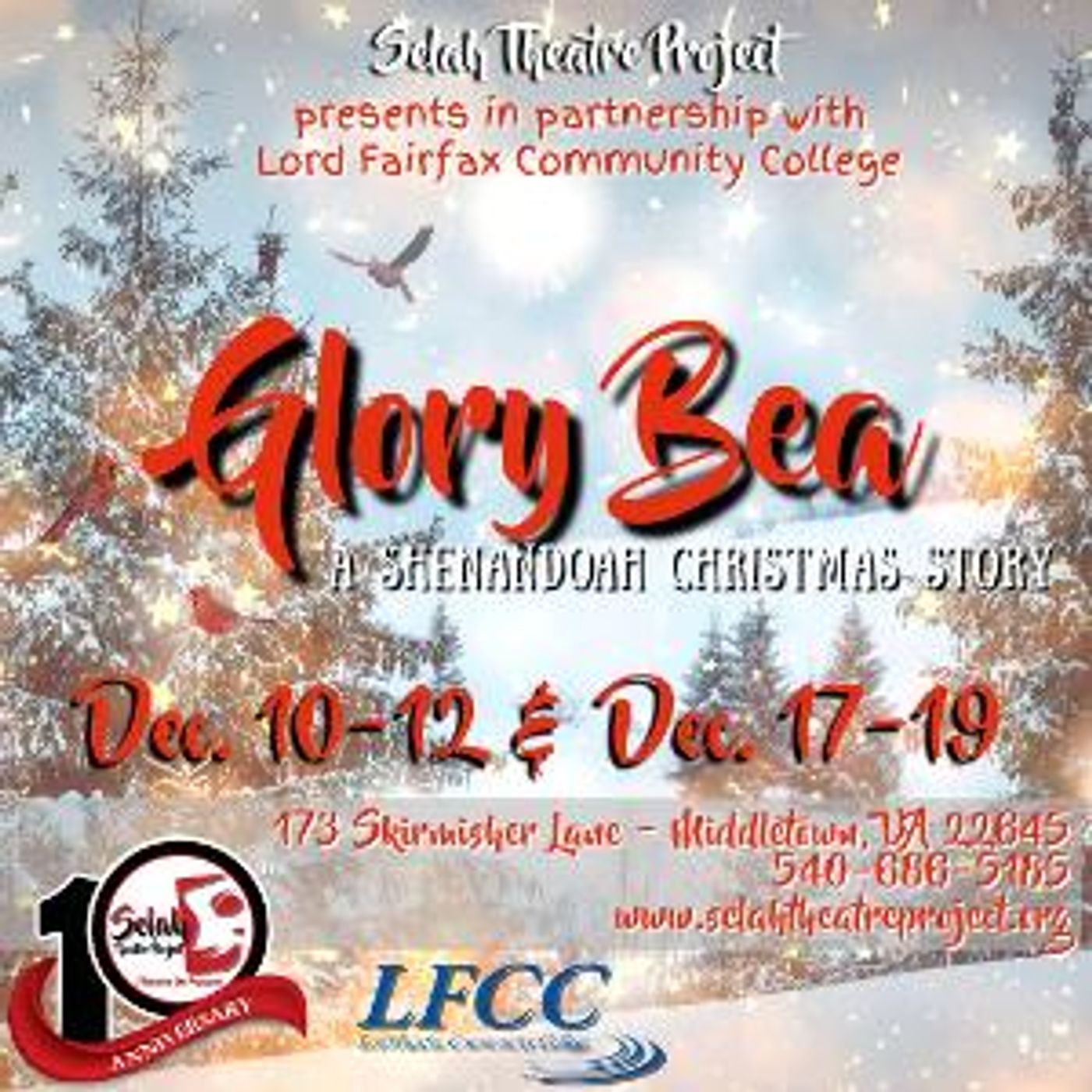 GLORY BEA: A Shenandoah Christmas Story Coming to Middletown  Image