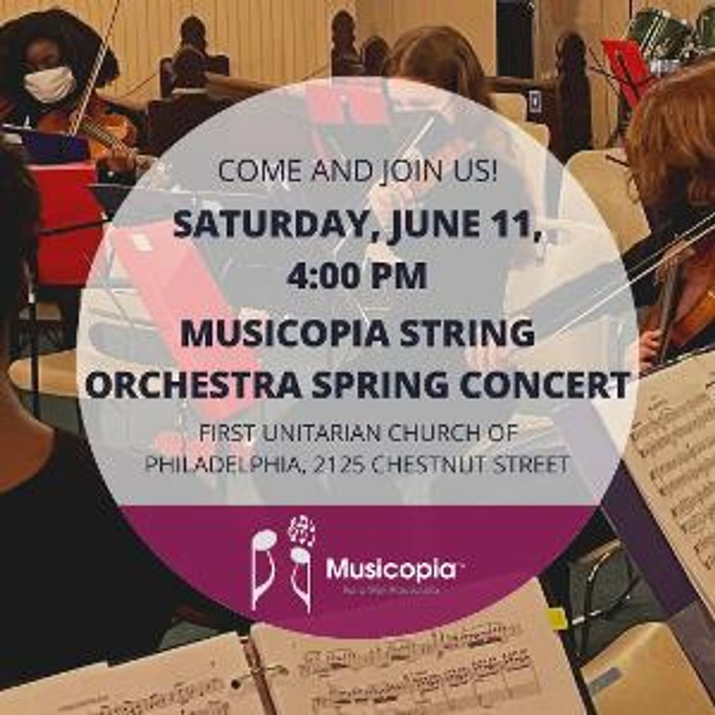 Musicopia String Orchestra to Present Spring Concert, June 11  Image