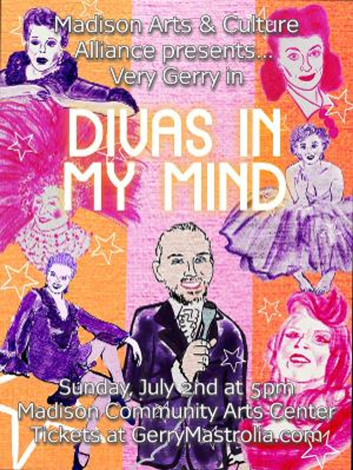 Mutual Morris And Very Gerry Entertainment Presents DIVAS IN MY MIND  Image