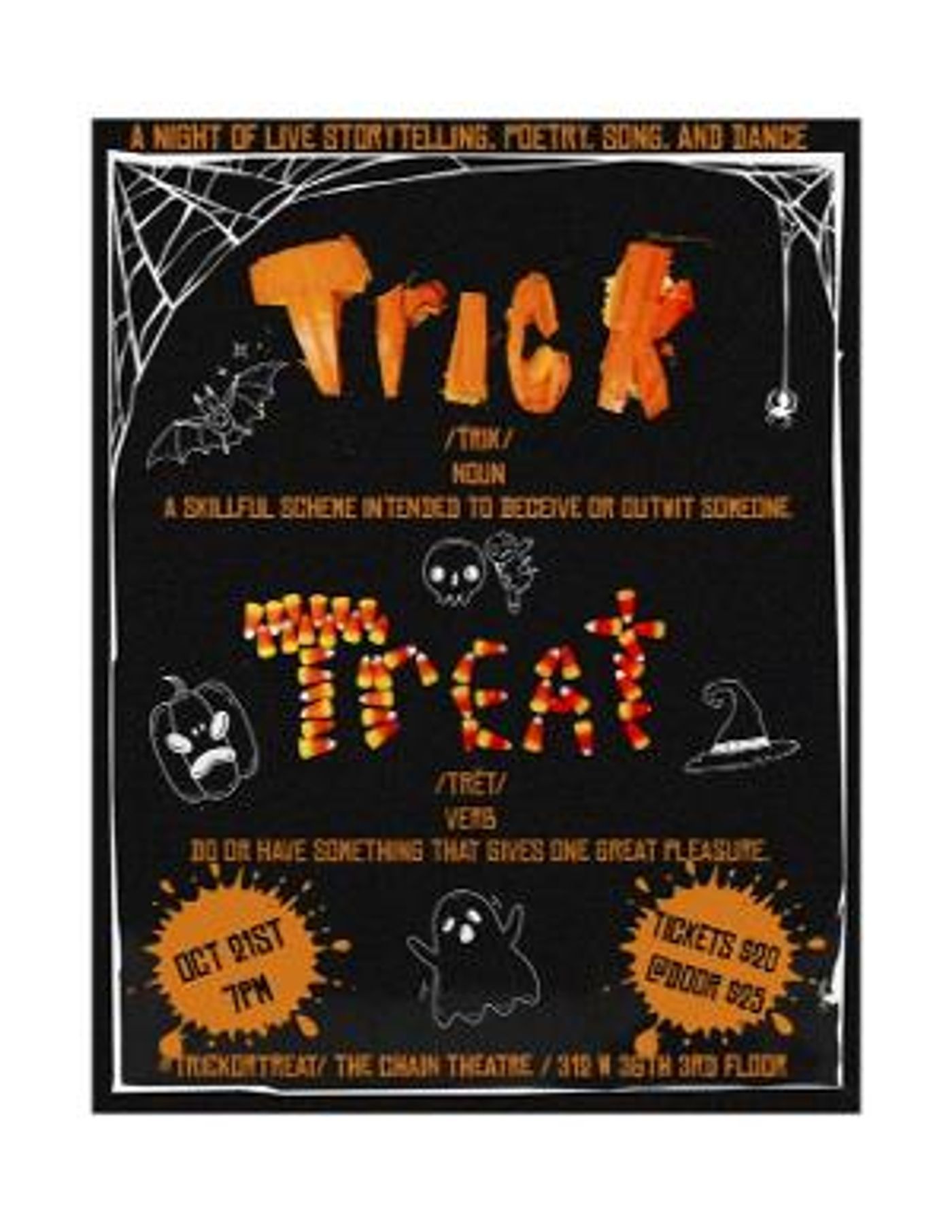 The Chain Theatre Presents An Evening Of Spooky Storytelling In Time For Halloween!  Image