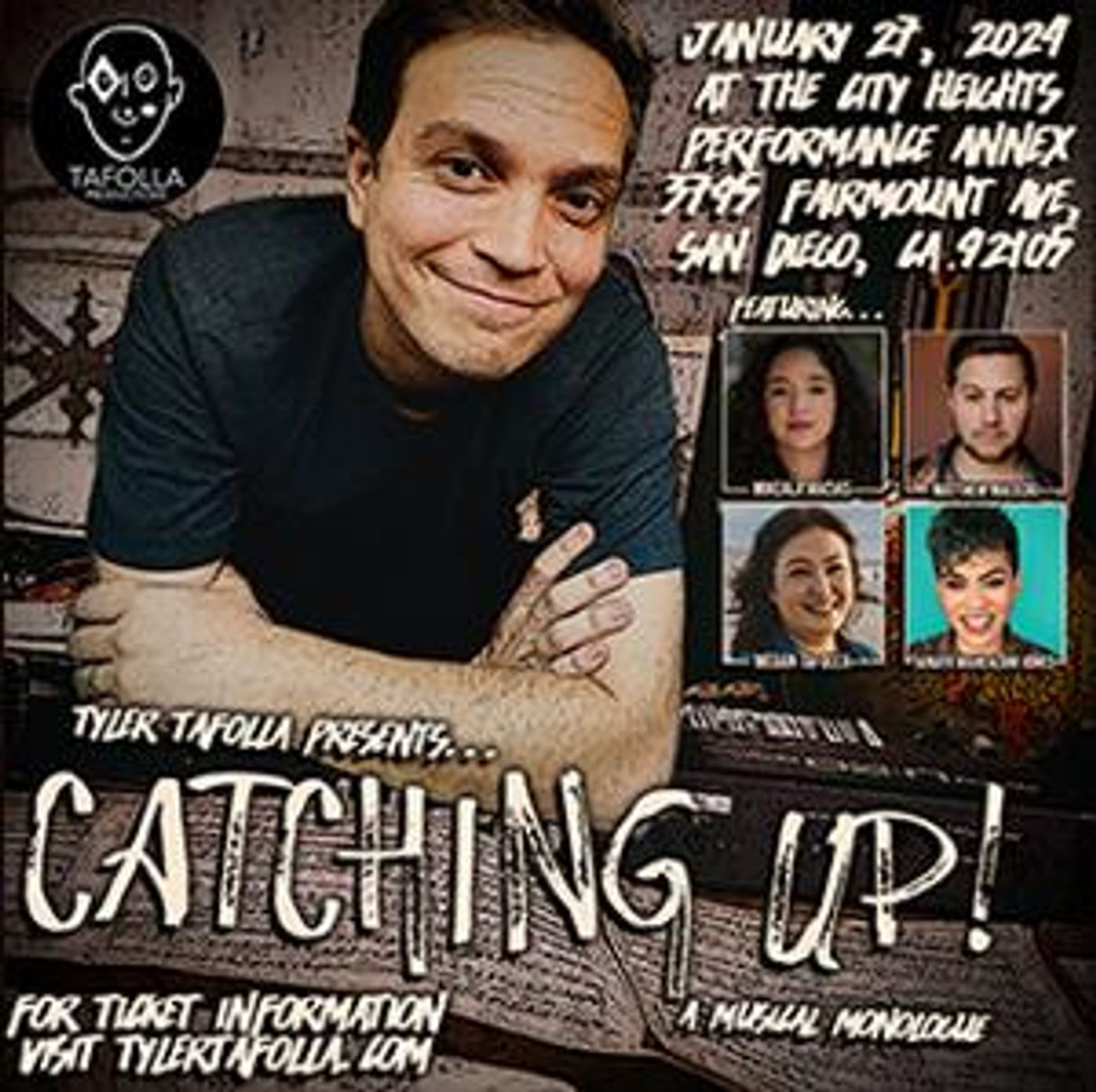 Tyler Tafolla to Present CATCHING UP! Concert In San Diego  Image
