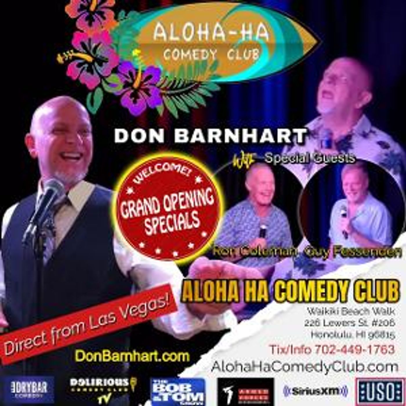 Comedian Don Barnhart Brings Las Vegas Entertainment To Hawaii With Aloha Ha Comedy Club and House Of Magic  Image