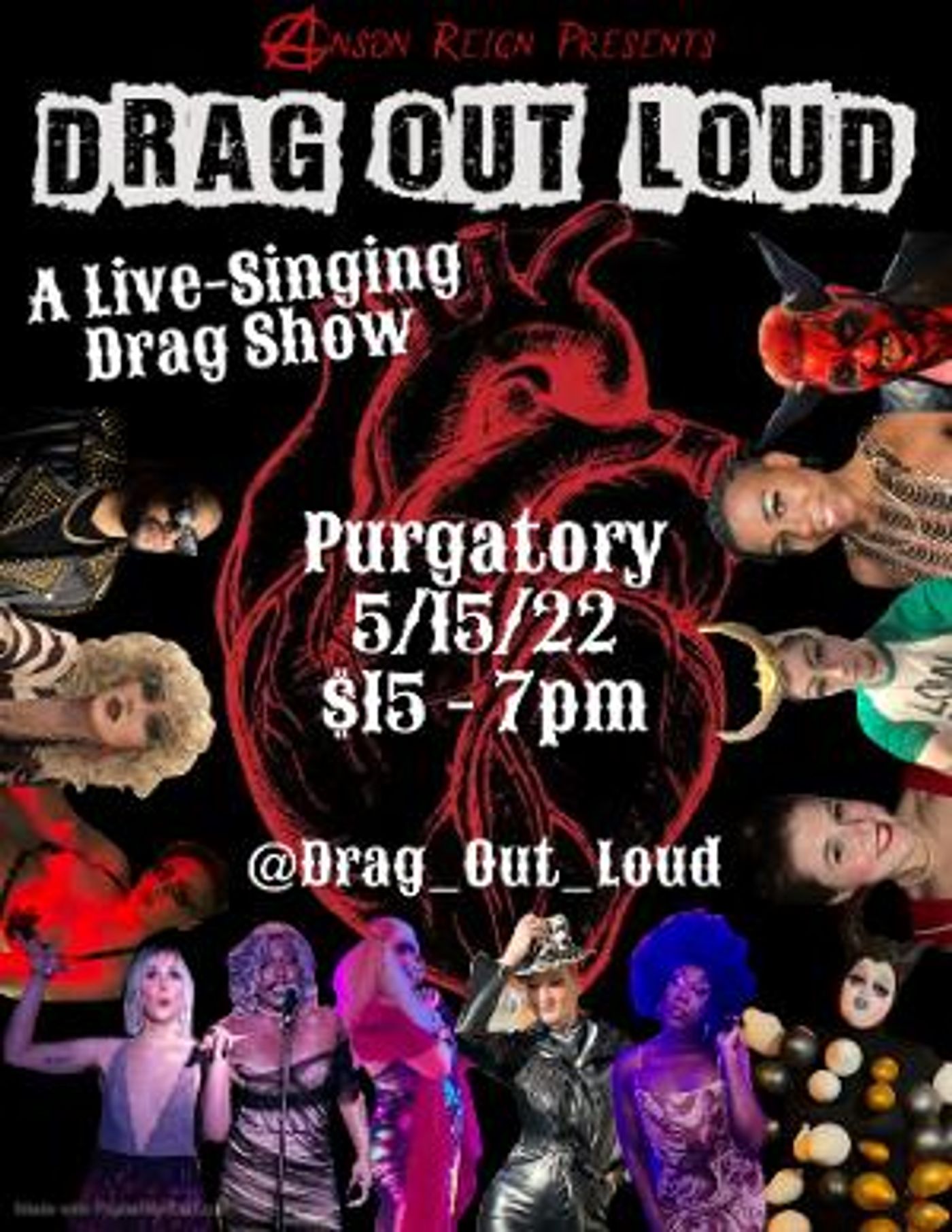 DRAG OUT LOUD, A Live Singing Cabaret Drag Show is Returning to Purgatory  Image