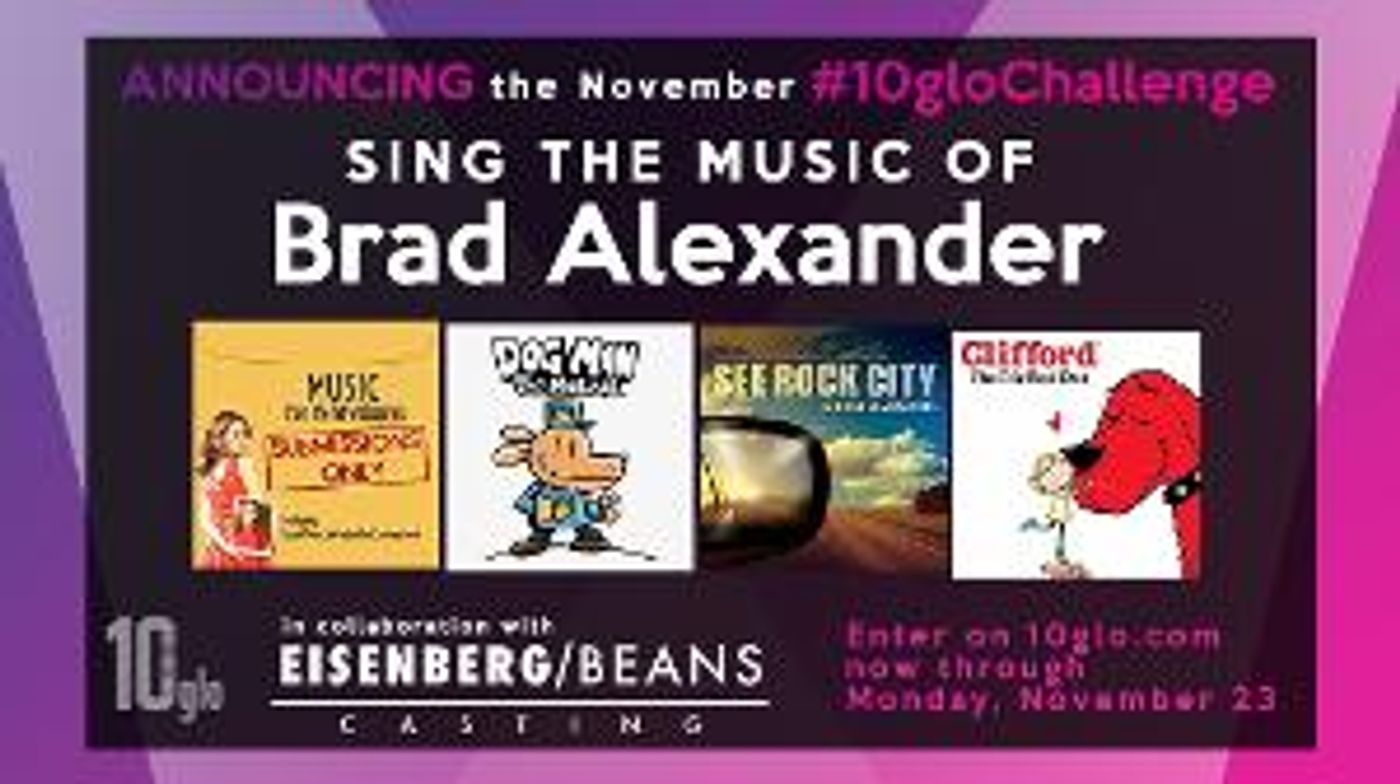 Take Part in the #10GLOCHALLENGE for the Chance to be Seen by Casting Directors  Image