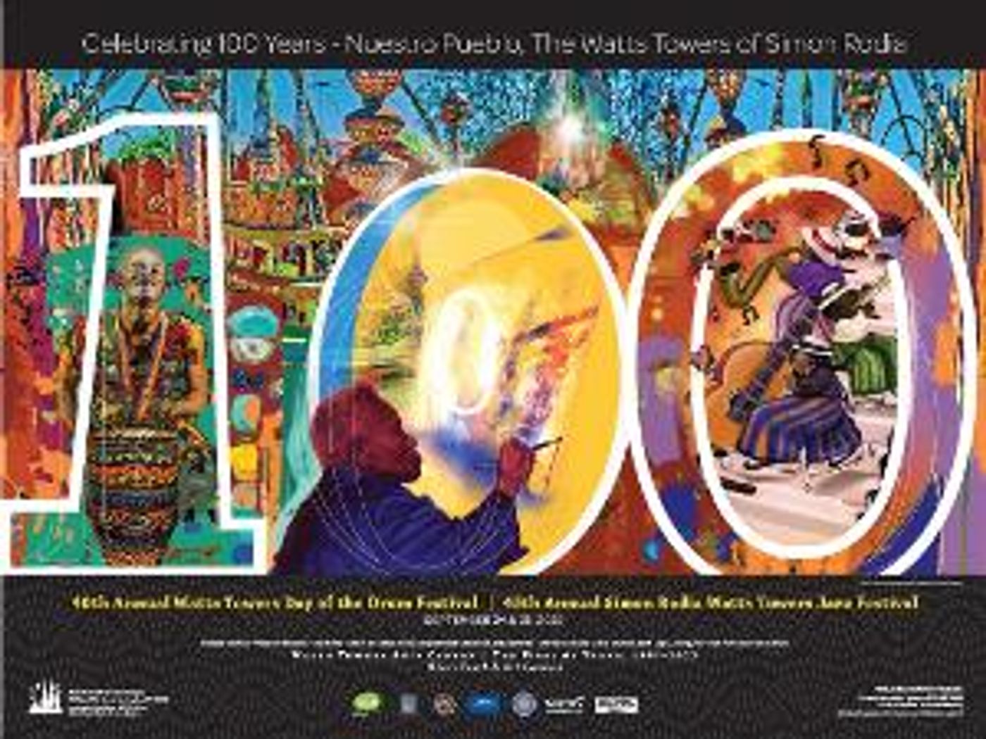 City Of Los Angeles Dept. Of Cultural Affairs The Friends Of The Watts Towers Arts Center Celebrate 100 Years Of NUESTRO PUEBLO  Image