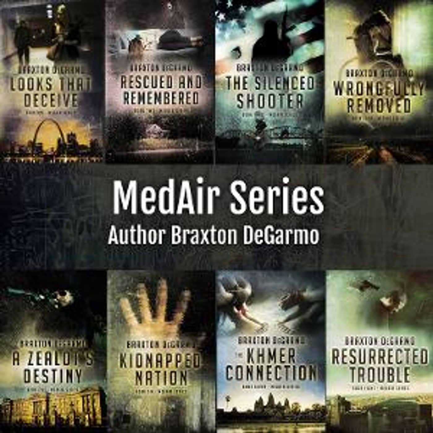 Author Braxton DeGarmo Releases MEDAIR Thriller Series  Image