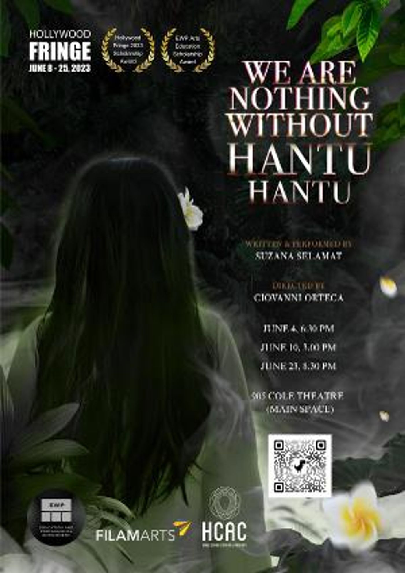 WE ARE NOTHING WITHOUT HANTU-HANTU World Premiere to be Presented at The Hollywood Fringe Festival in June  Image