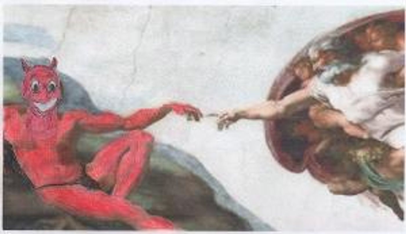 No Budget Productions To Present The World Premiere Of  SATAN AND GOD  Image