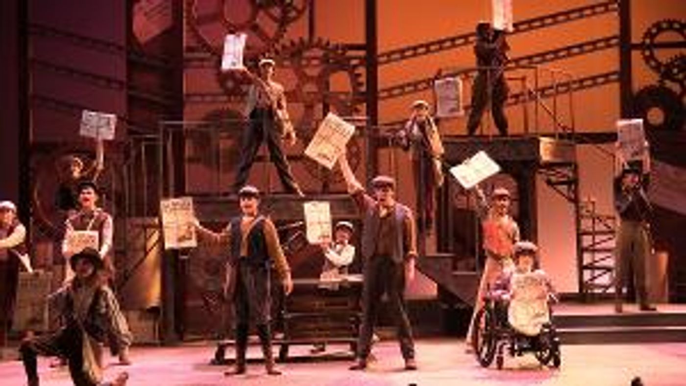 Video: Get a First Look at Disney's NEWSIES JR At Stages Theatre  Image