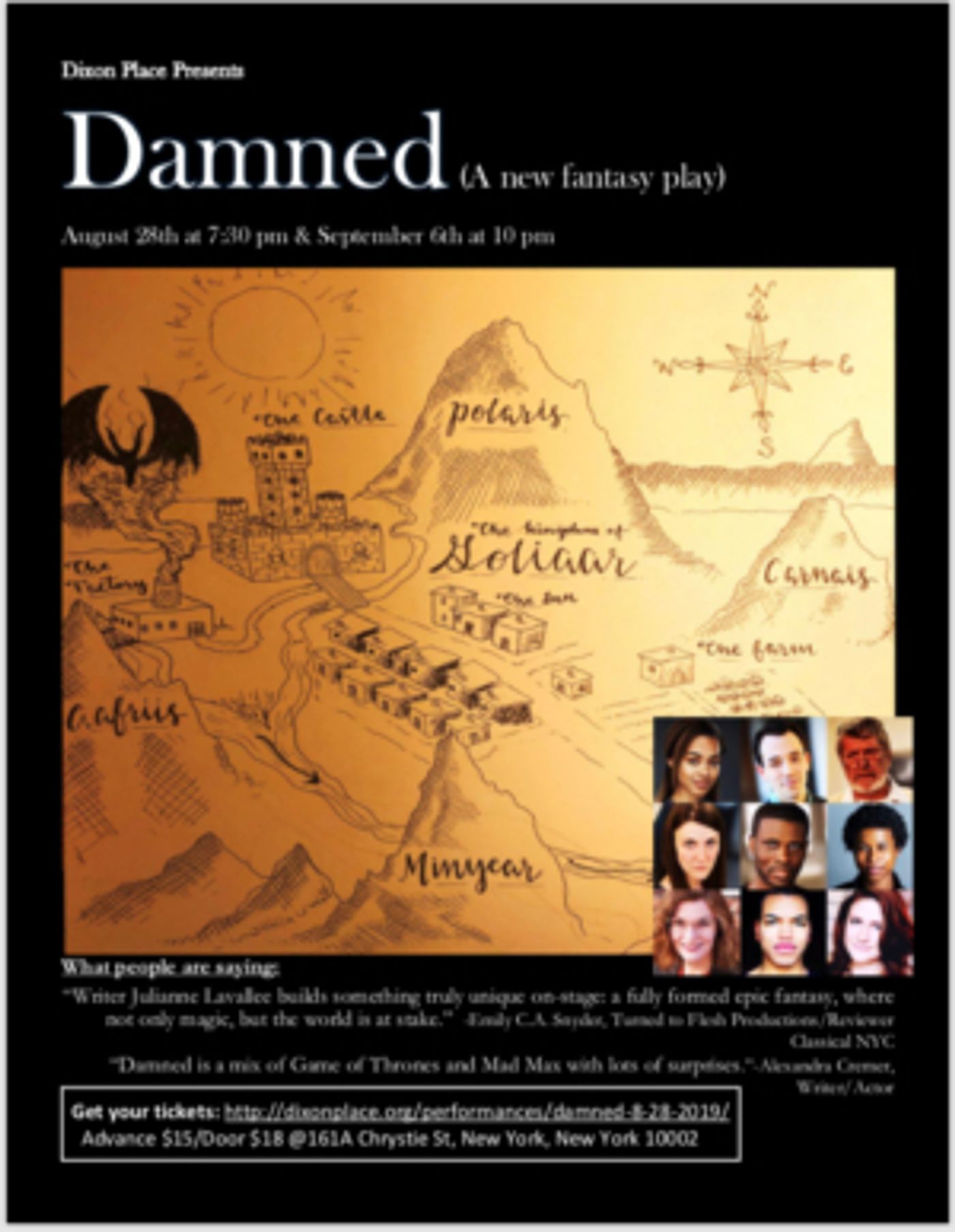 DAMNED Comes to Dixon Place  Image