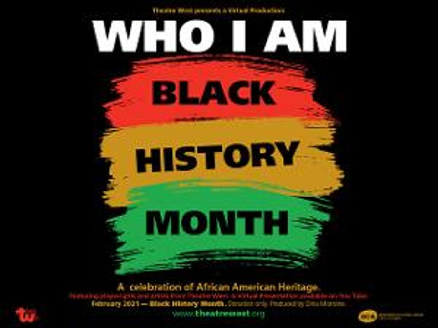 Theatre West Presents WHO I AM, A Celebration Of African-American Heritage  Image