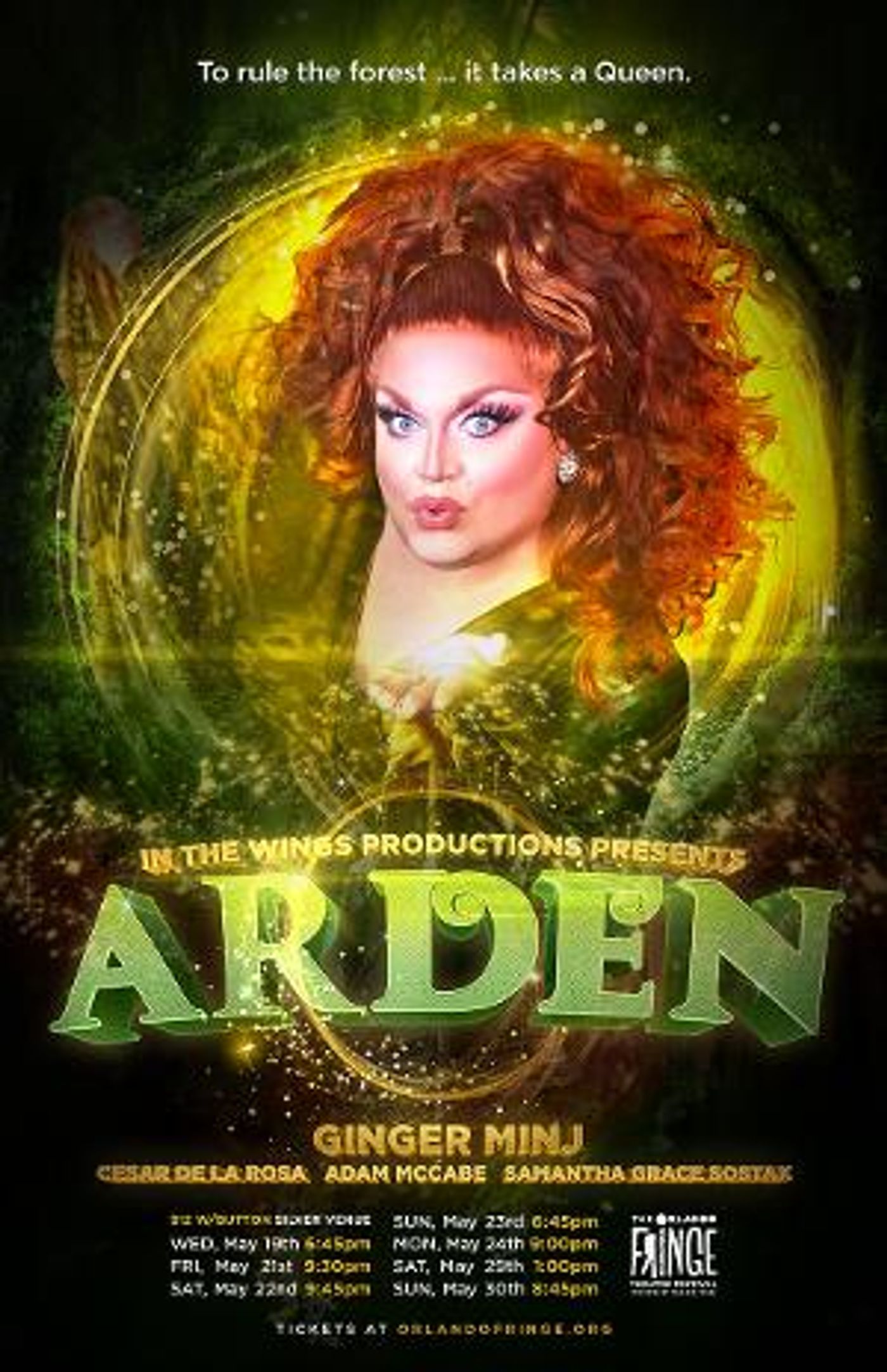 New Musical ARDEN Starring Ginger Minj to be Presented by In The Wings Productions  Image