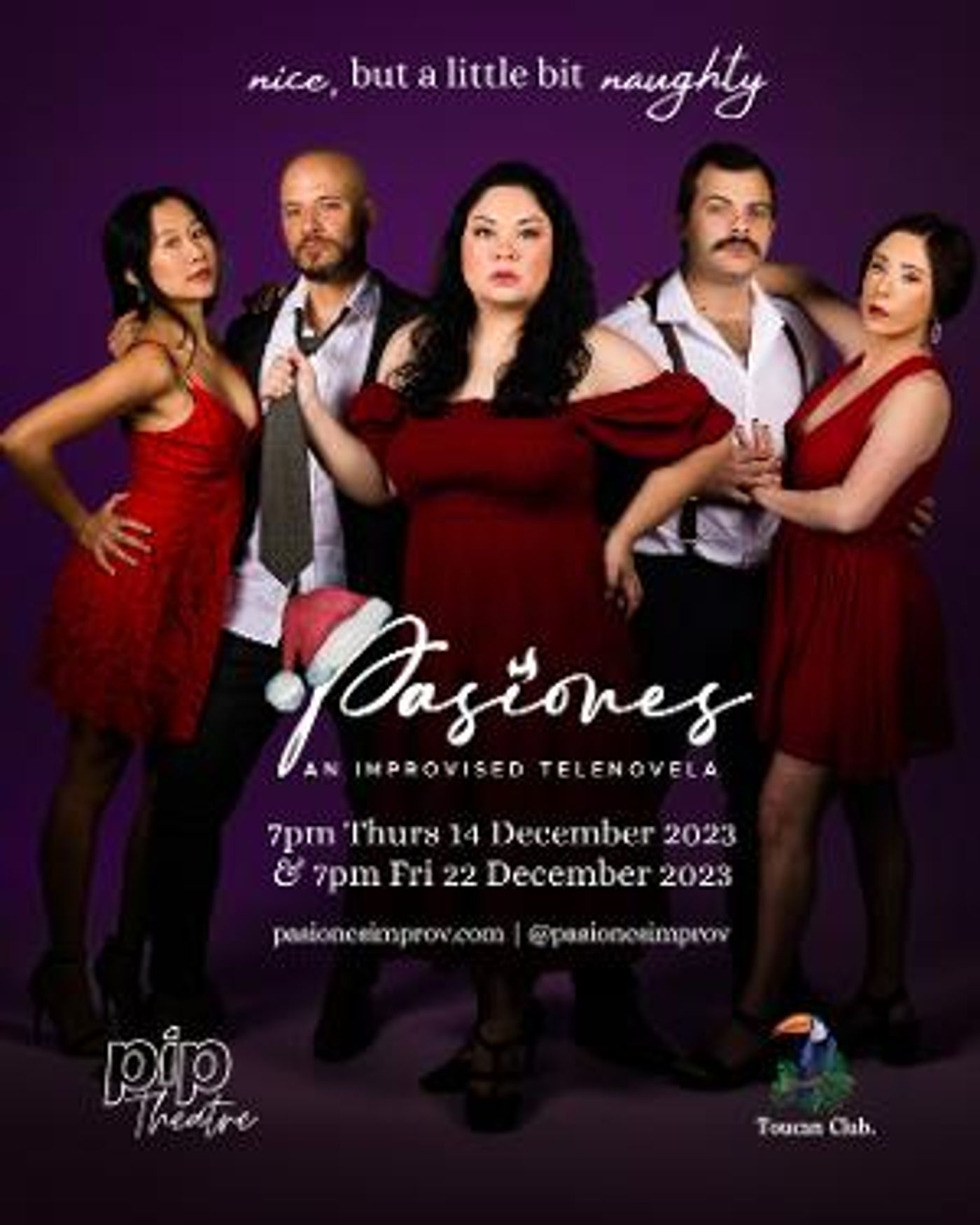 PASIONES: An Improvised Telenovela Comes to PIP Theatre  Image