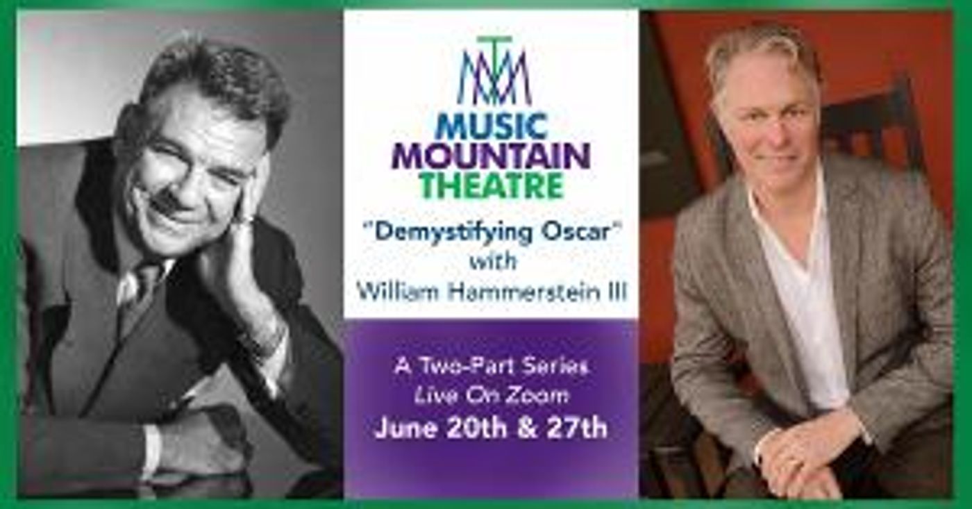 Music Mountain Theatre to Host DEMYSTIFYING OSCAR with William Hammerstein III  Image