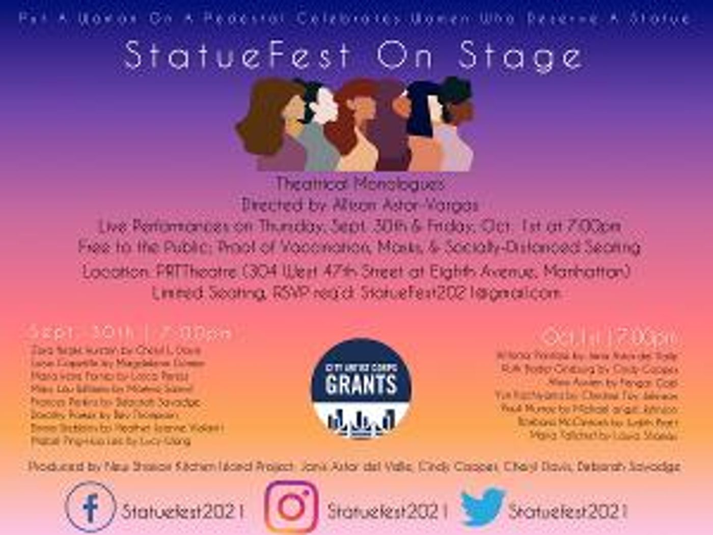 NSKIP to Present STATUEFEST  Image