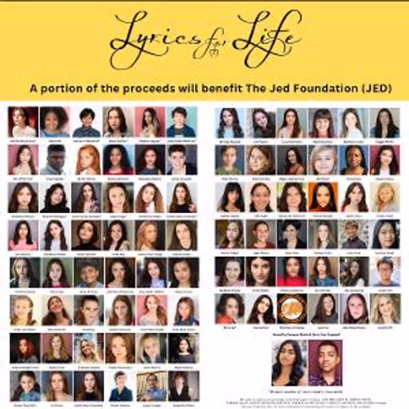 Cast Set for LYRICS FOR LIFE at Symphony Space Image
