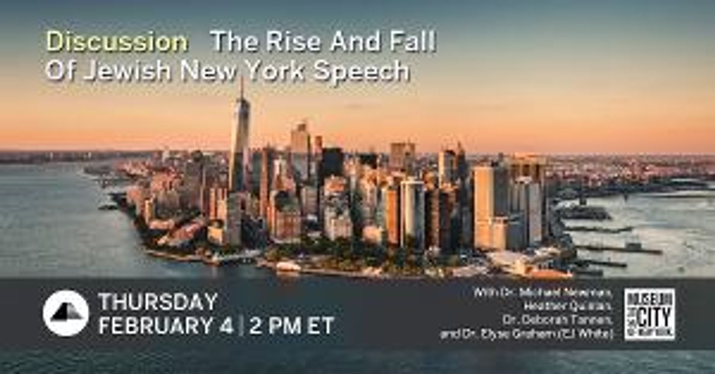 Museum Of Jewish Heritage – A Living Memorial To The Holocaust Announces Its February Programs  Image