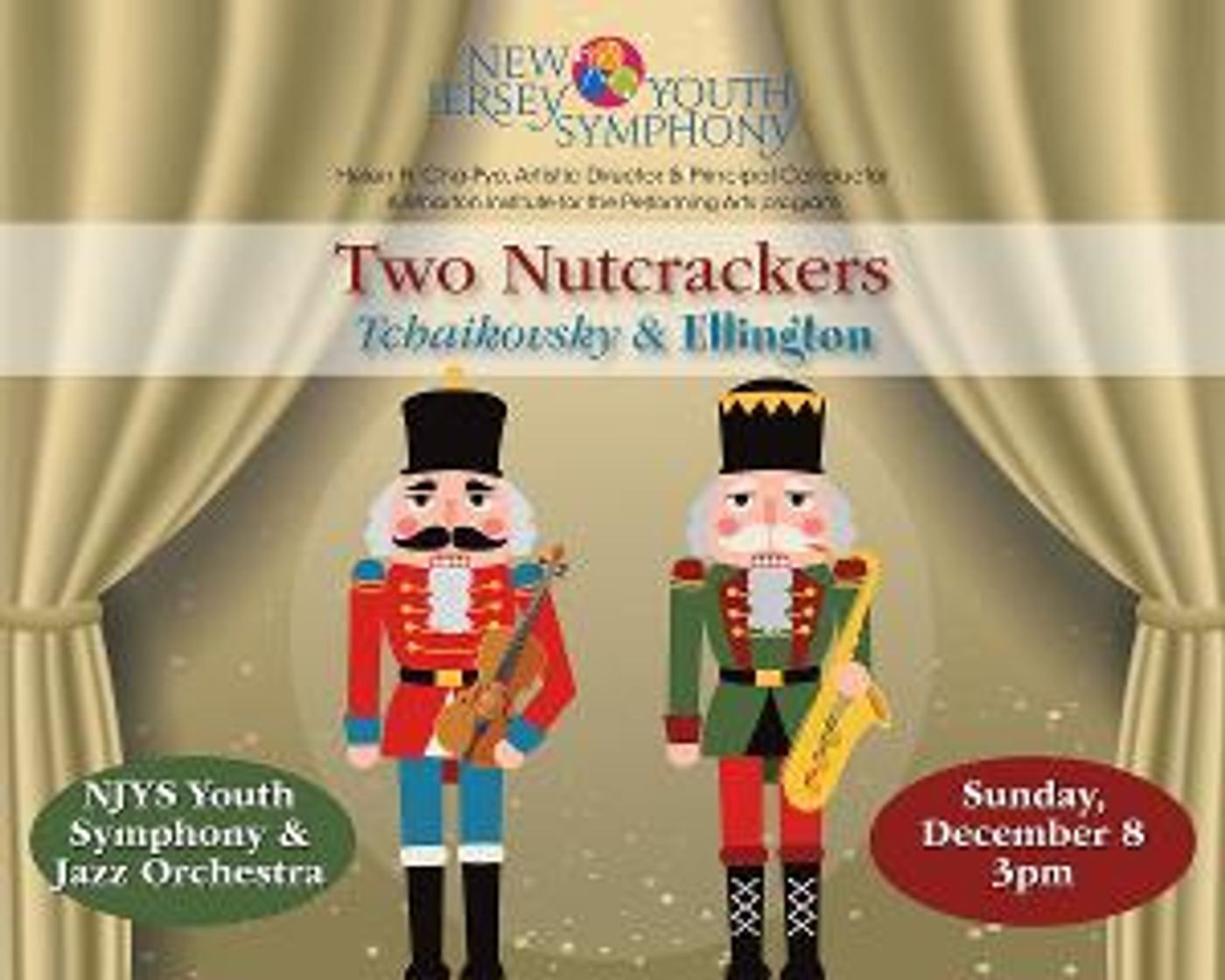 The New Jersey Youth Symphony Presents TWO NUTCRACKERS At UCPAC  Image
