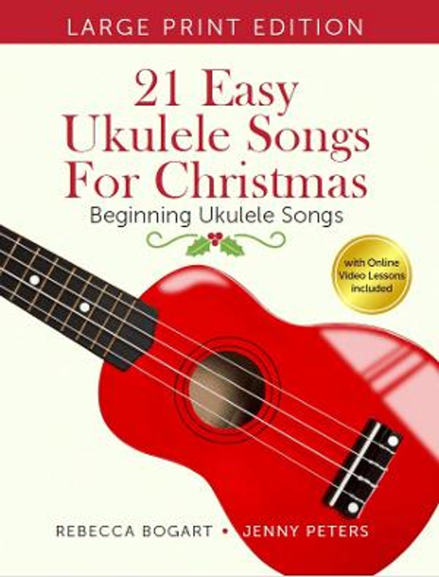 Large Print Edition of Bestselling Ukulele Christmas Book Now Available  Image