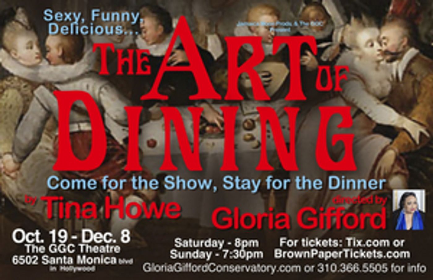 THE ART OF DINING Opens Oct. 26 At Gloria Gifford Conservatory  Image