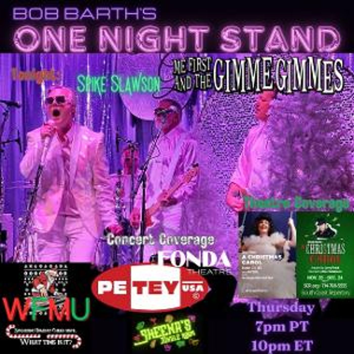 Bob Barth's One Night Stand to Feature A CHRISTMAS CAROL At South Coast Rep, ANoiseWithin & More  Image