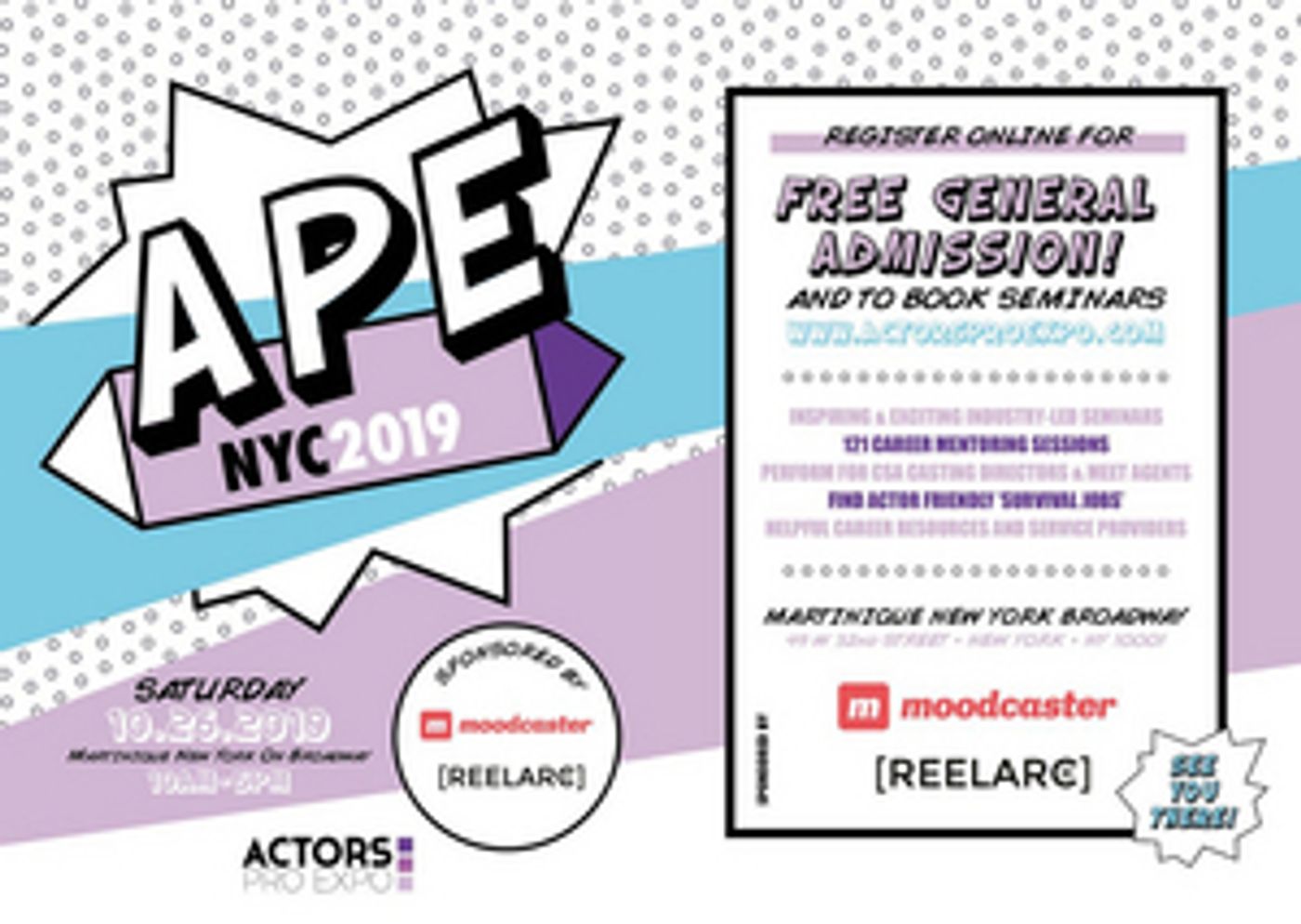 Actors Pro Expo Returns October 26th: Meet With Casting Directors, Audition, Attend Seminars, And More!  Image