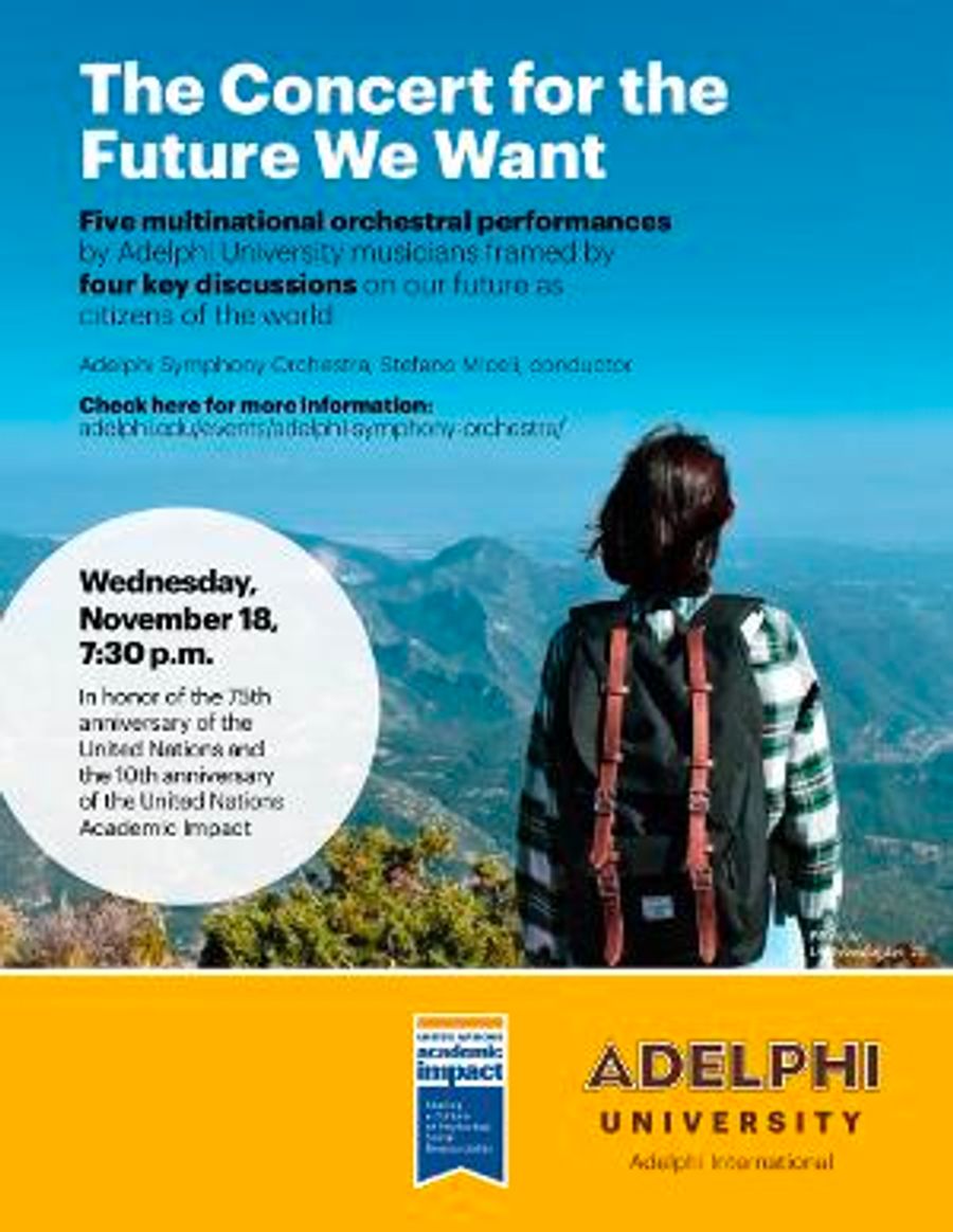 Adelphi To Celebrate United Nations With Global Concert Image