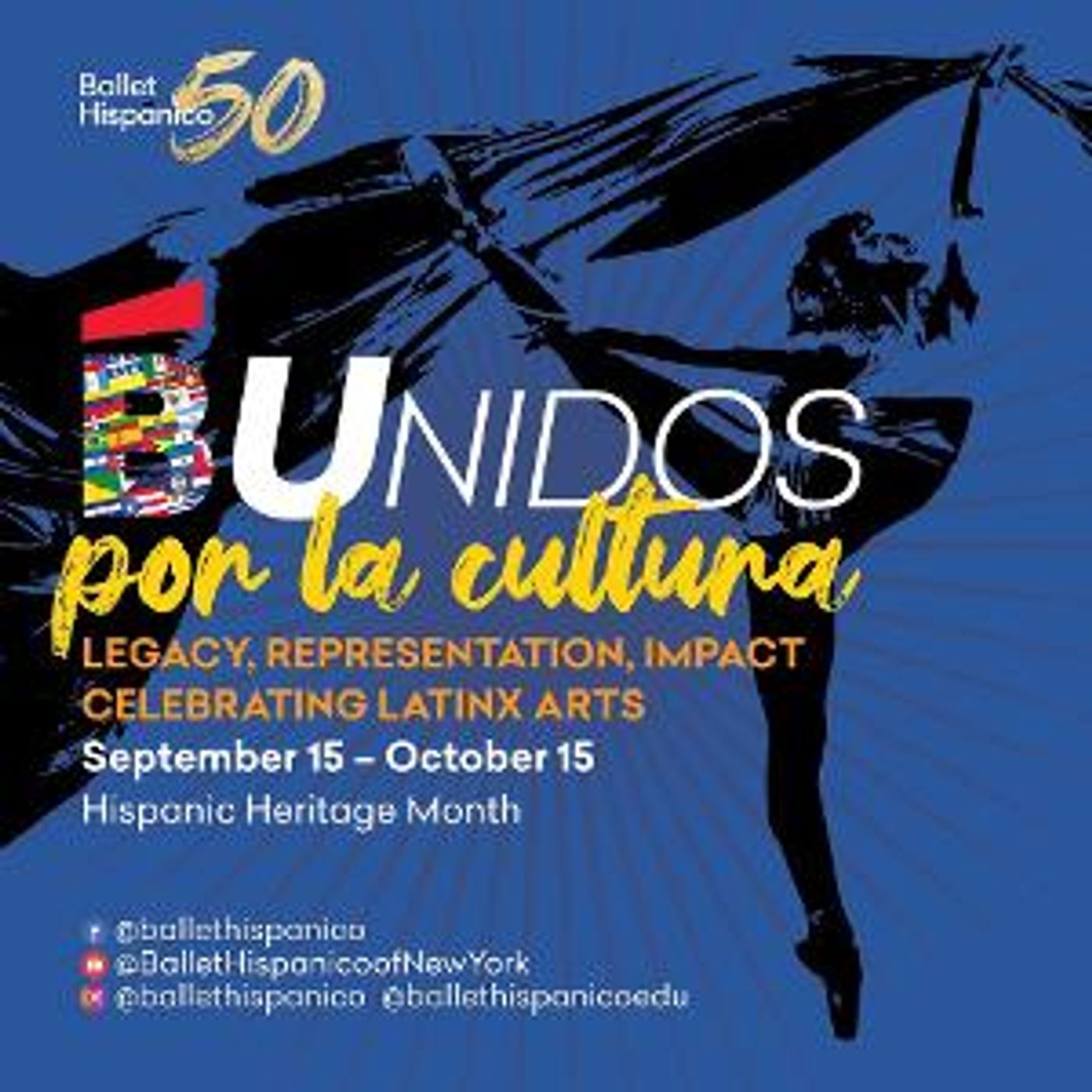 Ballet Hispánico Celebrates Hispanic Heritage Month With #BUnidos Video Series  Image