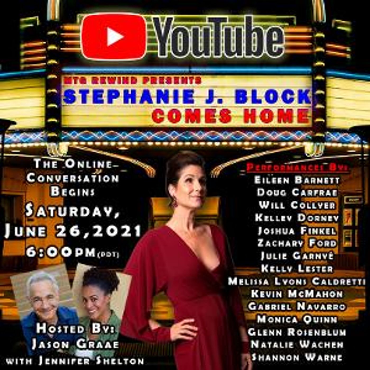 STEPHANIE J. BLOCK COMES HOME to be Presented by Musical Theatre Guild  Image