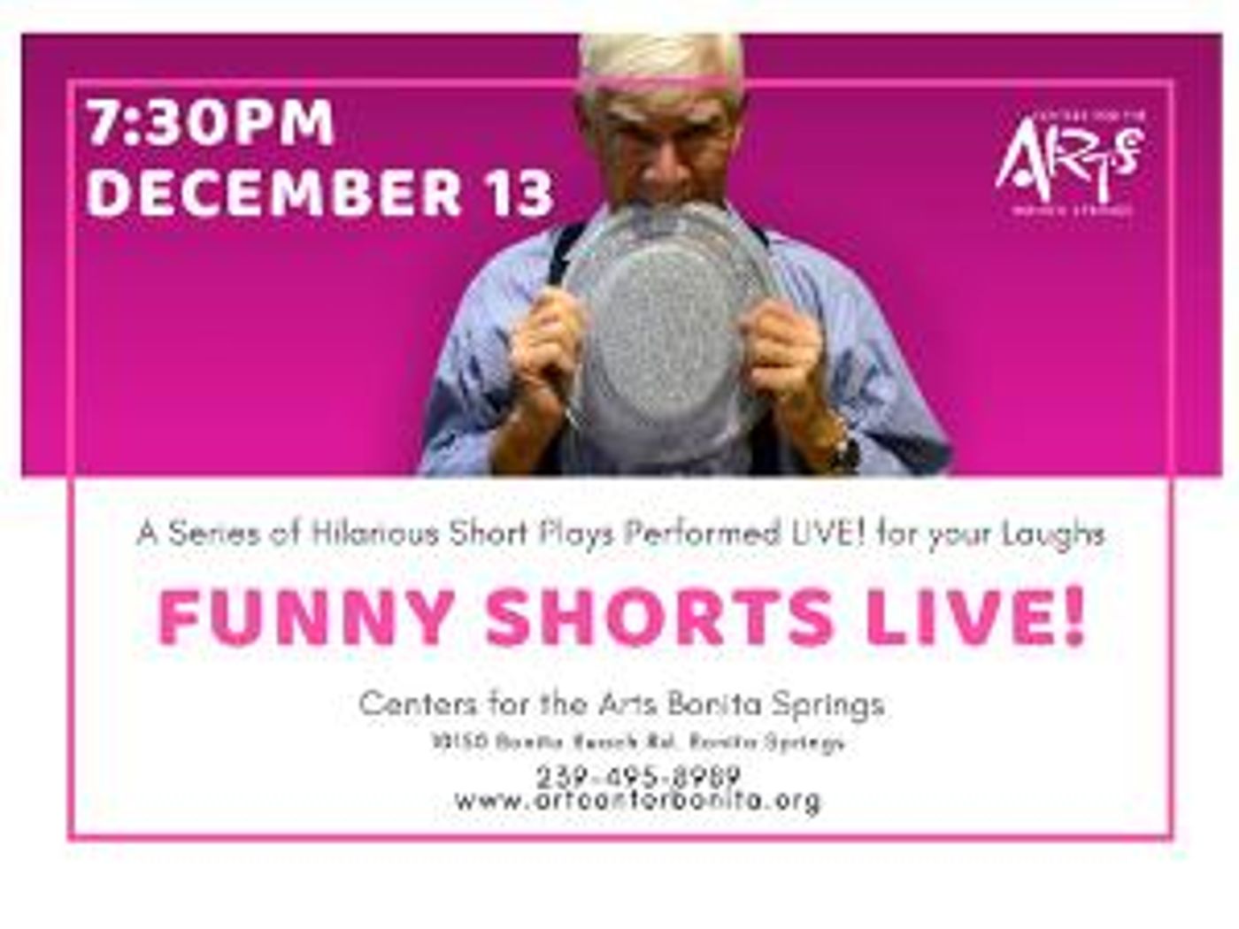 FUNNY SHORTS LIVE! December Cast And Shows Announced  Image