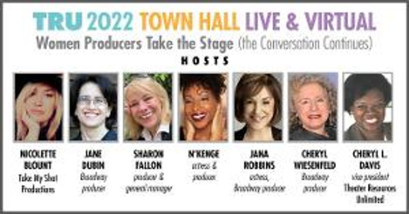 Theater Resources Unlimited to Present 'Women Producers Take The Stage (The Conversation Continues)'  Image