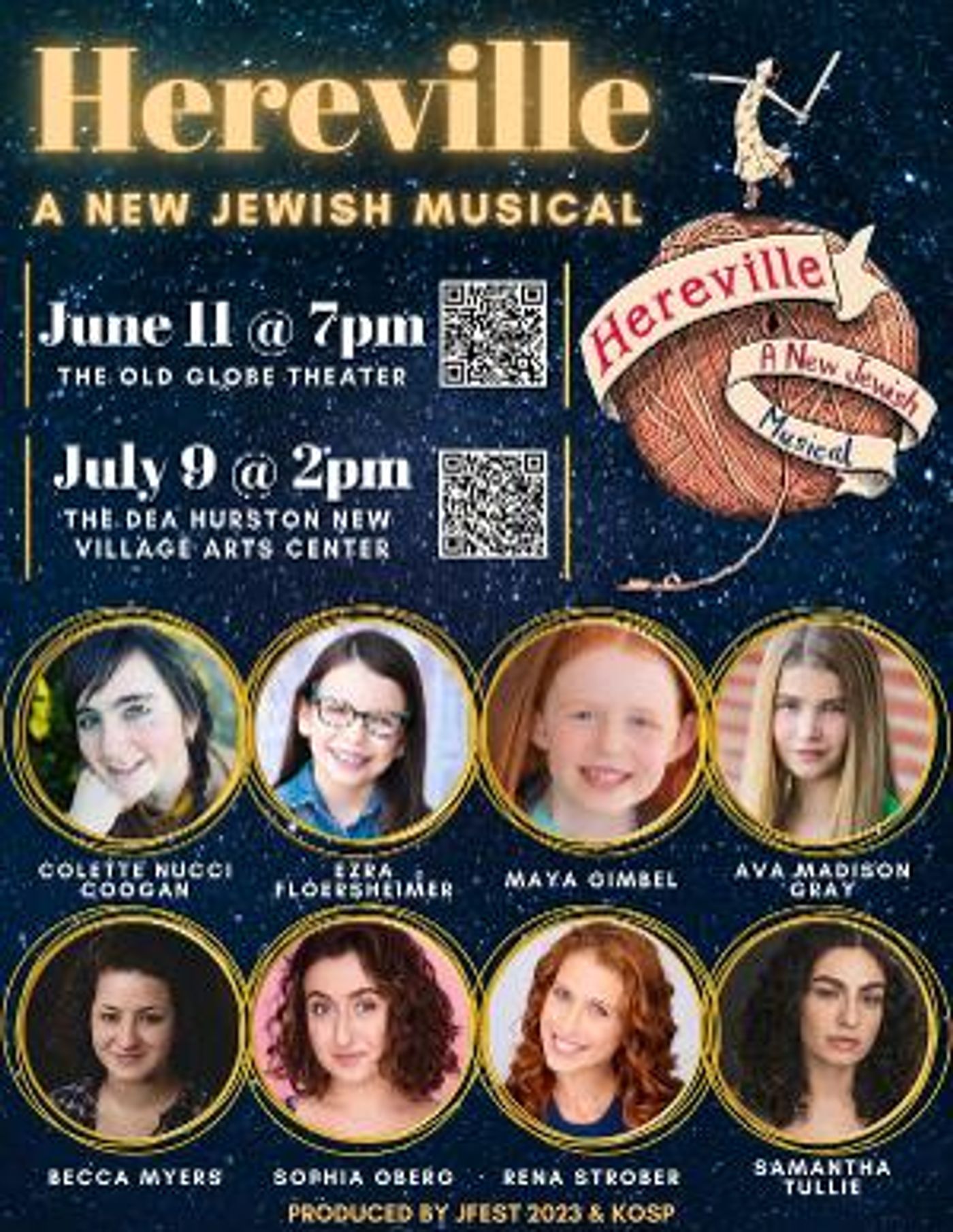 HEREVILLE, A New Jewish Musical - Takes The Stage At The Old Globe Theatre This Weekend  Image