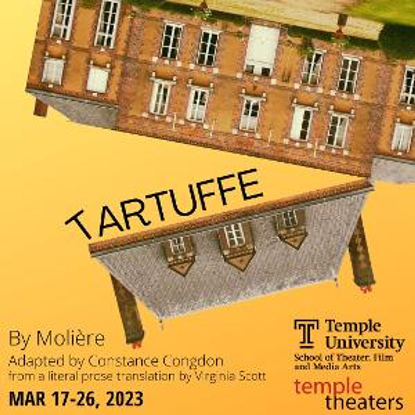 Temple Theaters to Present Moliere's TARTUFFE in March  Image