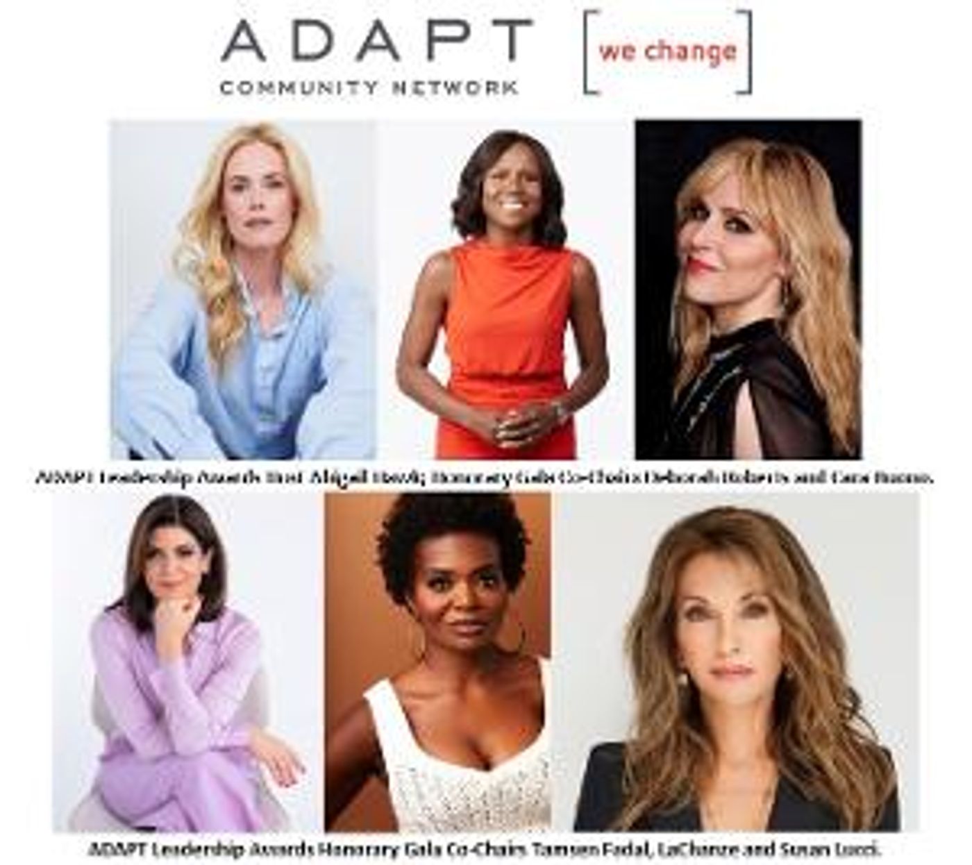 Abigail Hawk To Host The ADAPT Leadership Awards On March 9  Image