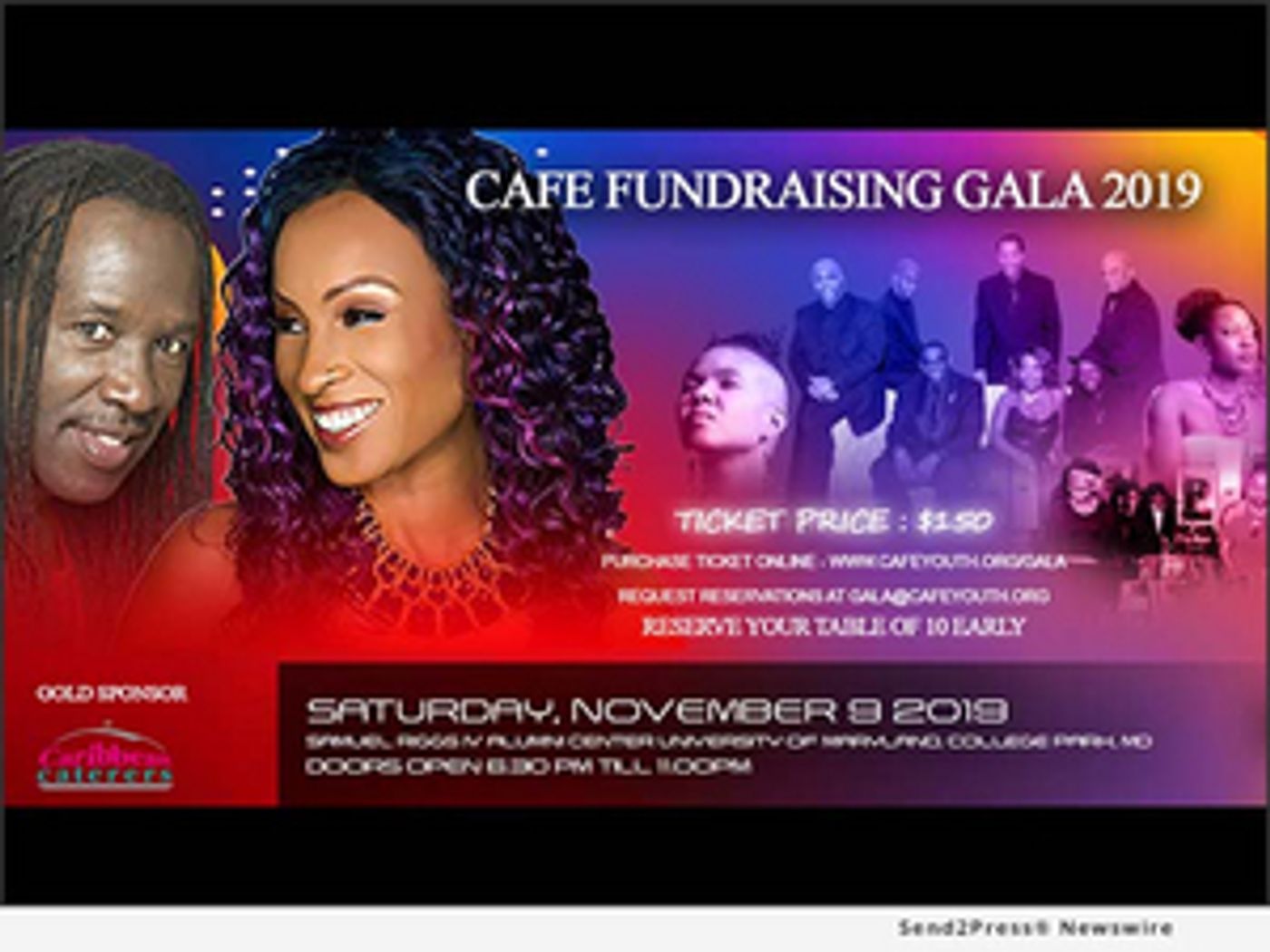 Cultural Academy For Excellence Announces CAFE 2019 Fundraising Gala With Artists David Rudder And Allison Hinds  Image