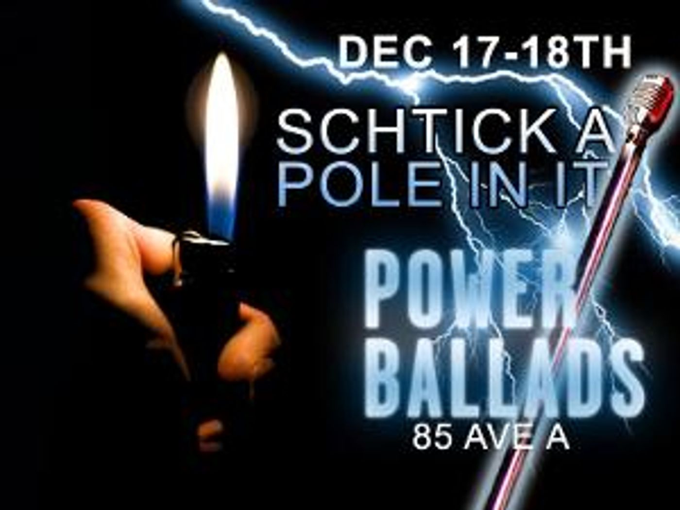Schtick A Pole In It Announces Full Cast For POWER BALLAD Christmas Shows  Image
