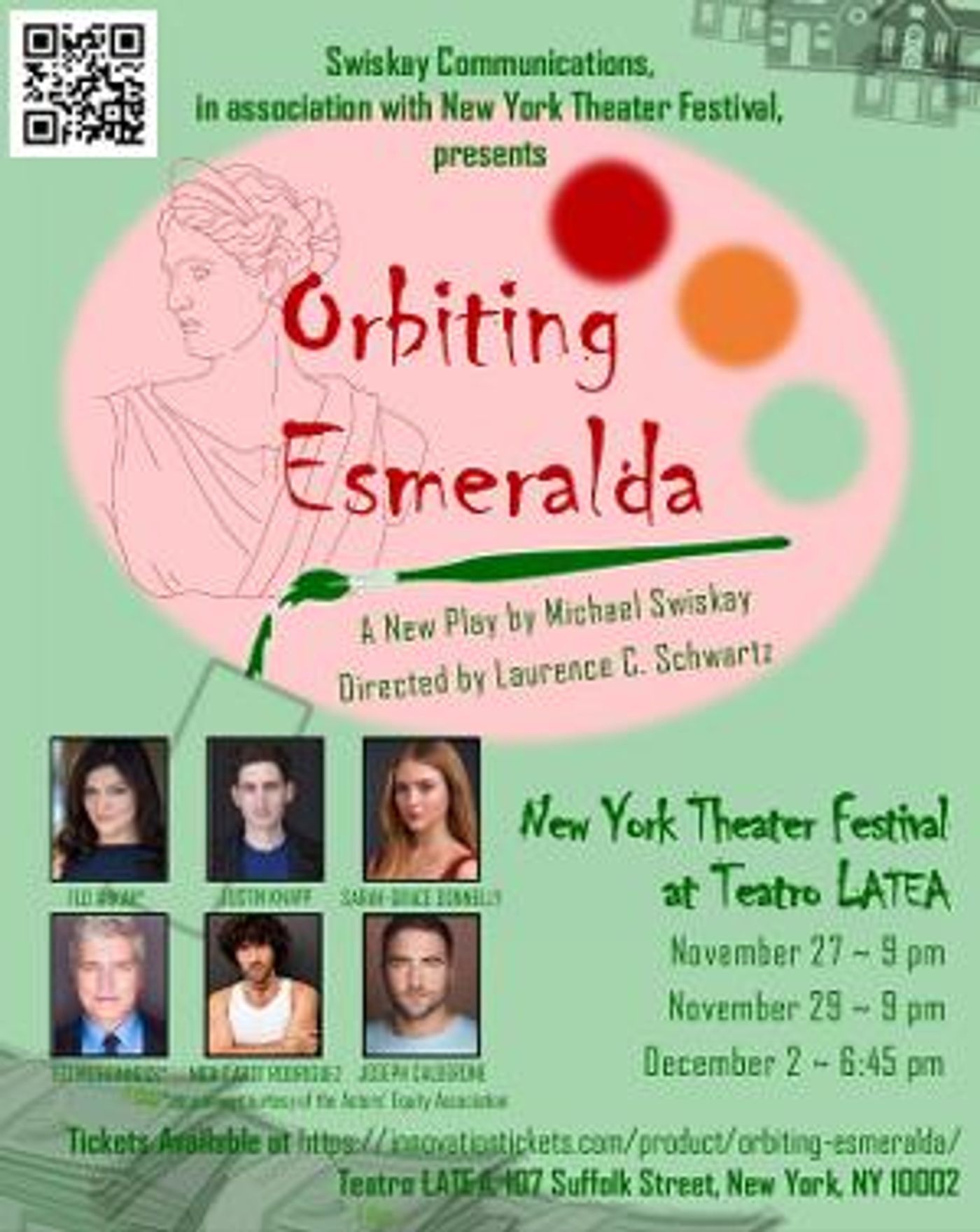 World Premiere Of ORBITING ESMERALDA Announced At New York Theater Festival  Image