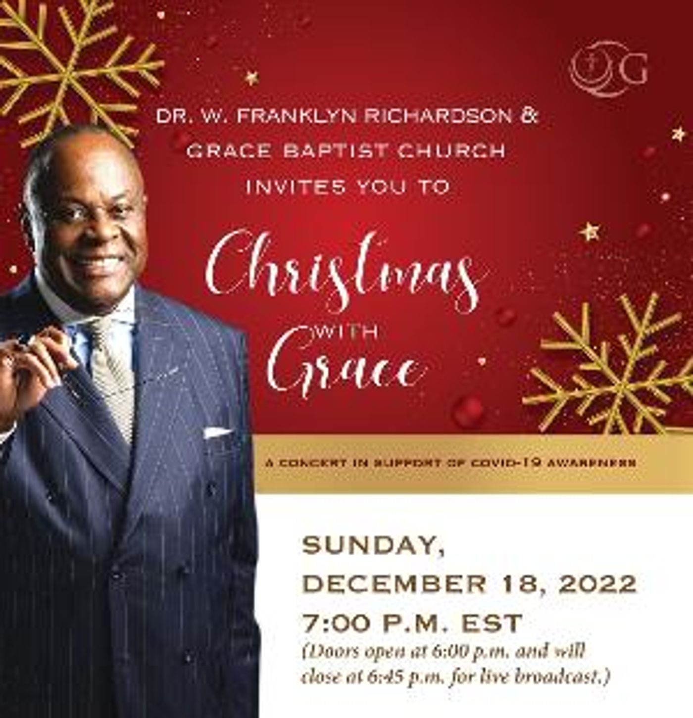 Mount Vernon's Grace Baptist Church To Present Annual CHRISTMAS WITH GRACE Today  Image